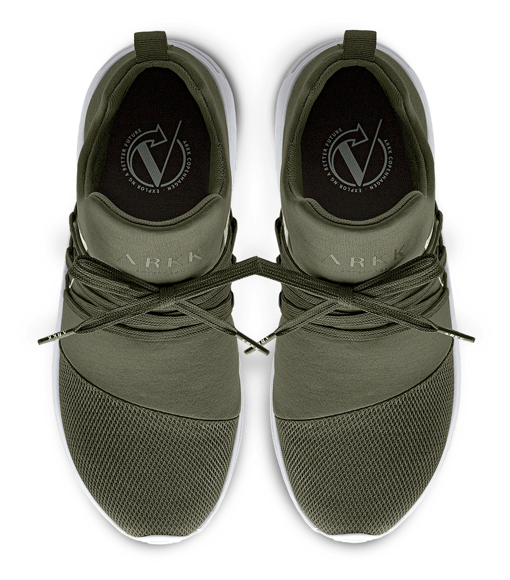 ARKK NOS Raven Mesh PET S-E15 | Dark Army White | Women Raven